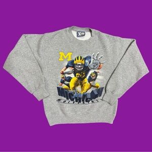 90s Michigan Wolverines Crewneck Sweatshirt